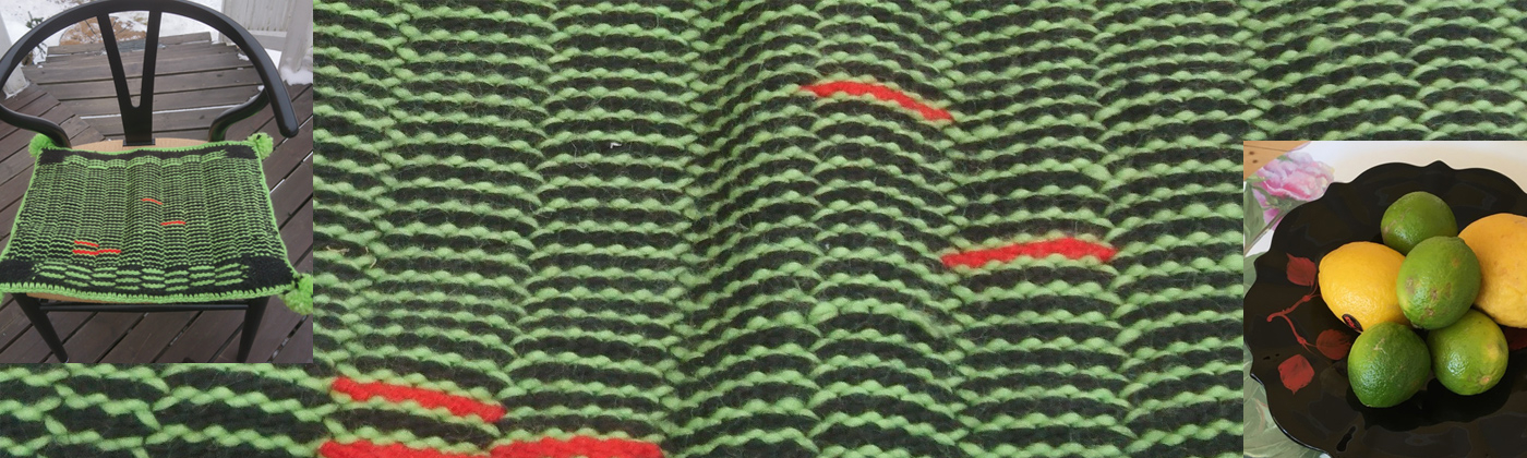 Tema 2018 – 2021 Vävda dynor och skärvor i skön förening