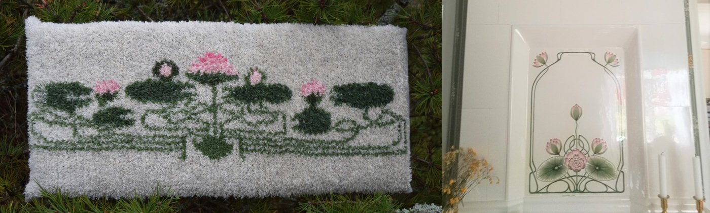 Tema 2018 – 2021 Vävda dynor och skärvor i skön förening